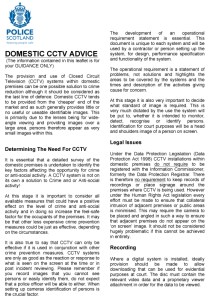 Domestic CCTV