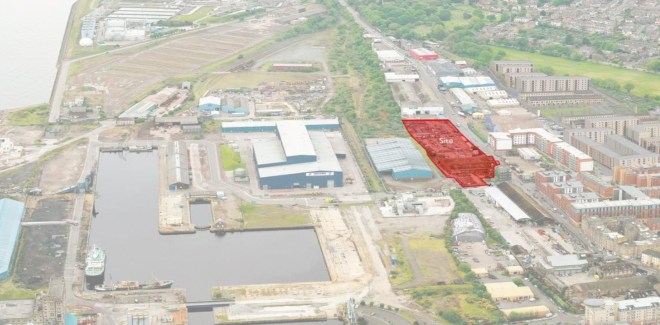 illustration from event flyer, presumably showing site location/context